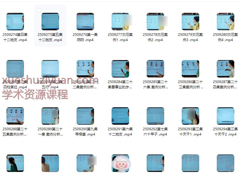 2509292莲易《象法八字》视频课31集，课时约8小时Y插图