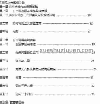 《玄空风水函授初级材料.txt》全本.TXT插图