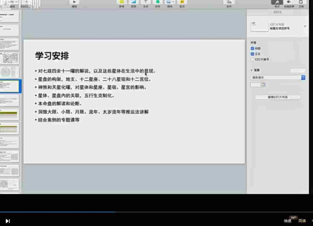 中国古典占星七政四余40集视频课程插图